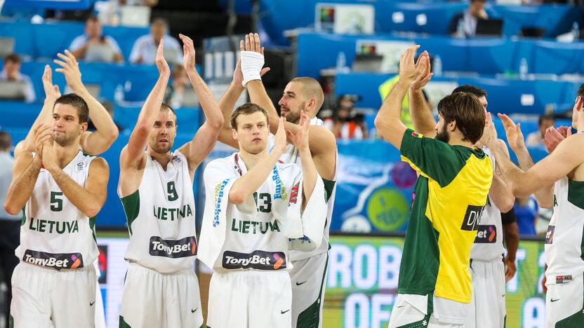 „Eurobasket“: Lietuva - Belgija