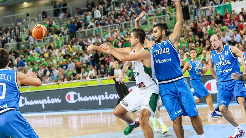 "Eurobasket": Lietuva - Italija