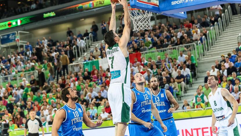 "Eurobasket": Lietuva - Italija