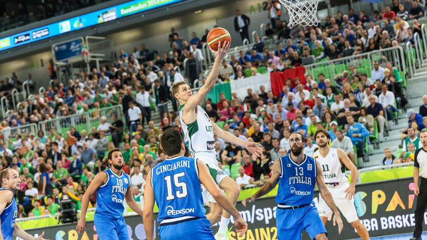 "Eurobasket": Lietuva - Italija