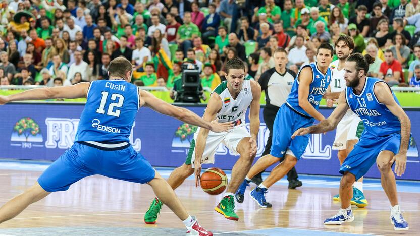 "Eurobasket": Lietuva - Italija