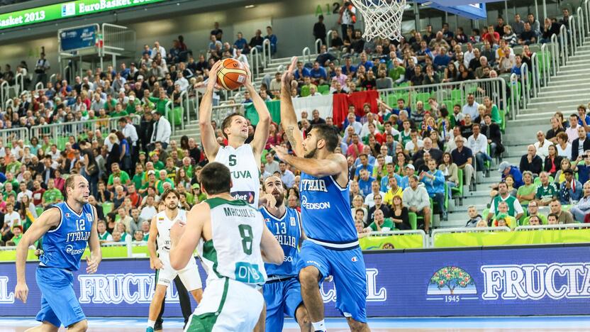 "Eurobasket": Lietuva - Italija