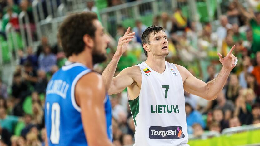 "Eurobasket": Lietuva - Italija