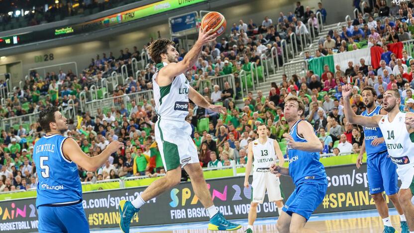 "Eurobasket": Lietuva - Italija