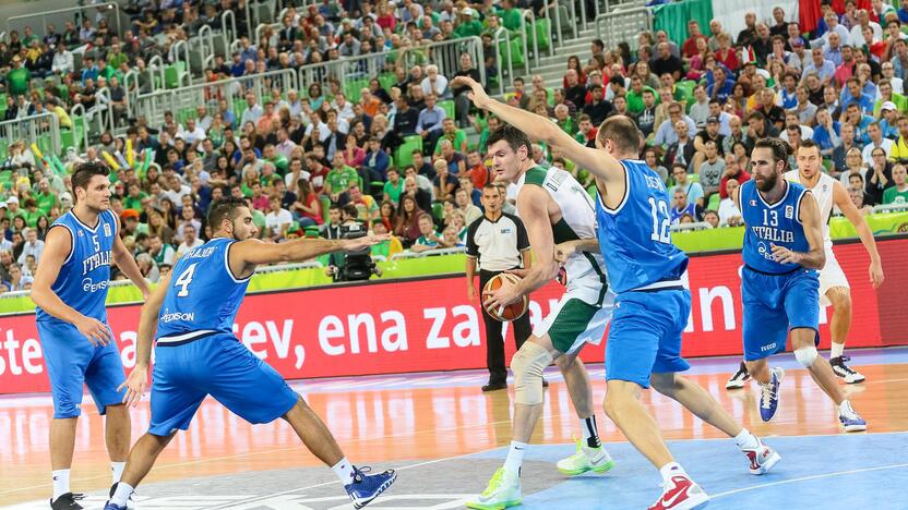 "Eurobasket": Lietuva - Italija