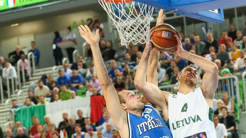 "Eurobasket": Lietuva - Italija