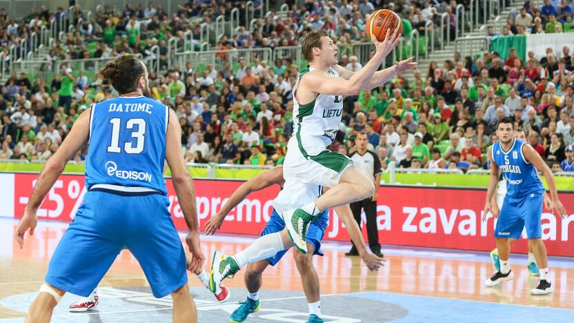 "Eurobasket": Lietuva - Italija