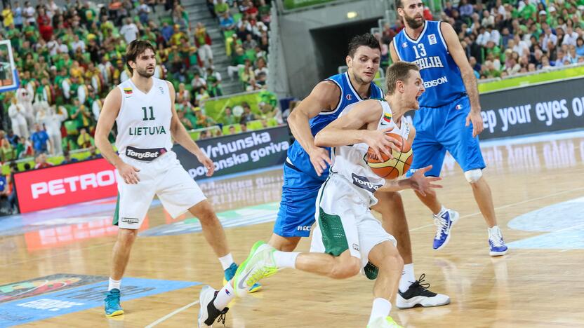 "Eurobasket": Lietuva - Italija