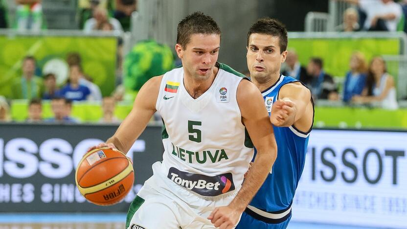 "Eurobasket": Lietuva - Italija