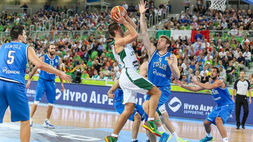 "Eurobasket": Lietuva - Italija