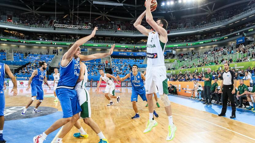 "Eurobasket": Lietuva - Italija