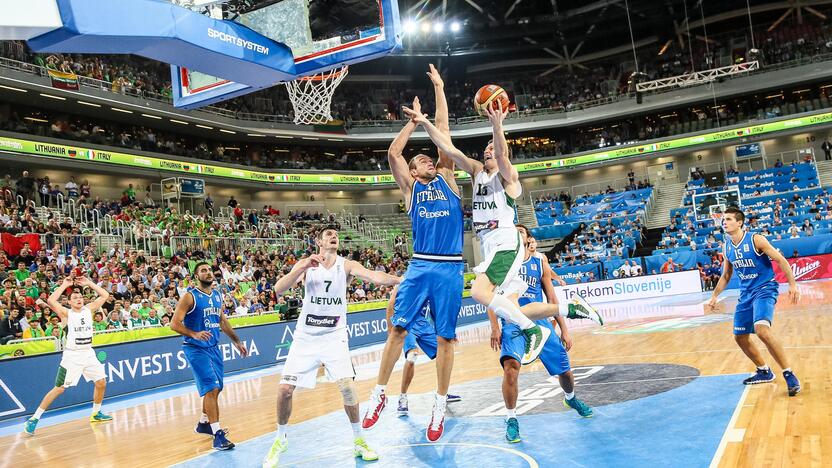 "Eurobasket": Lietuva - Italija