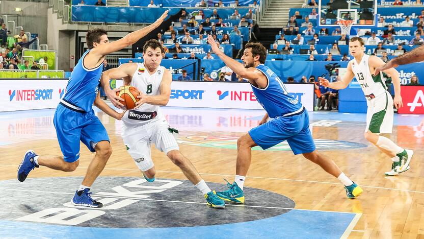 "Eurobasket": Lietuva - Italija