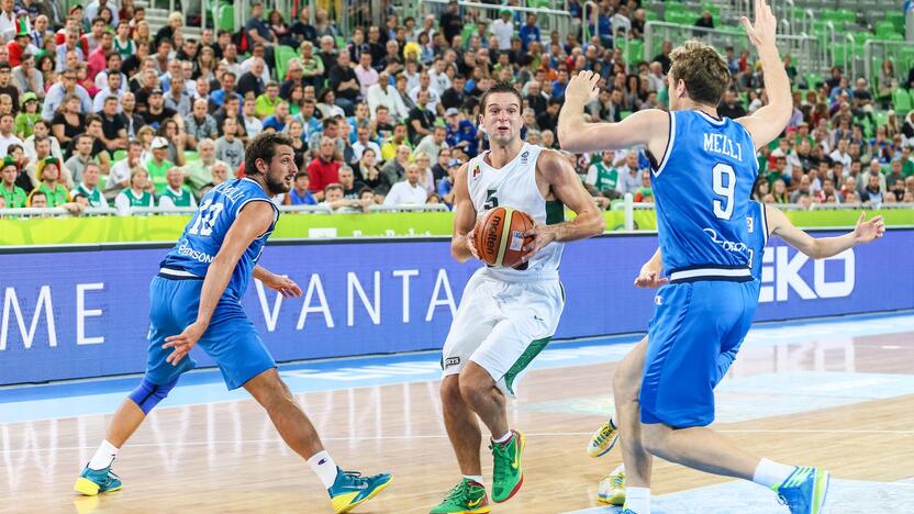 "Eurobasket": Lietuva - Italija