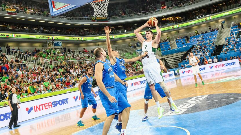 "Eurobasket": Lietuva - Italija