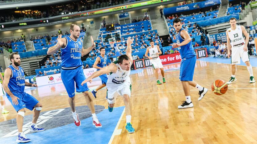 "Eurobasket": Lietuva - Italija