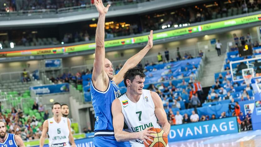 "Eurobasket": Lietuva - Italija