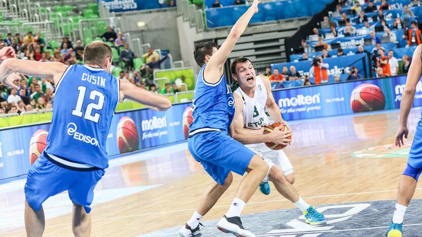 "Eurobasket": Lietuva - Italija