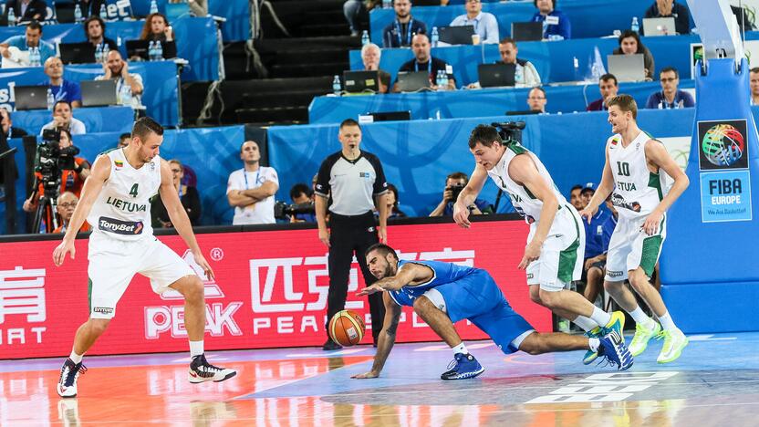 "Eurobasket": Lietuva - Italija