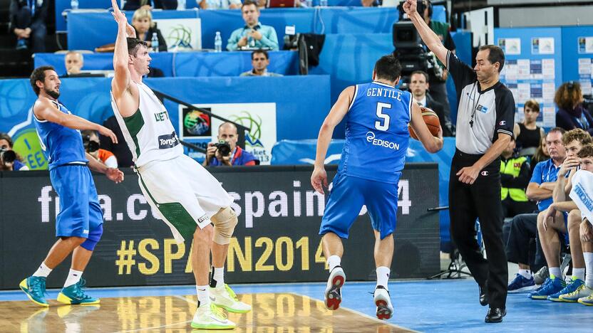 "Eurobasket": Lietuva - Italija