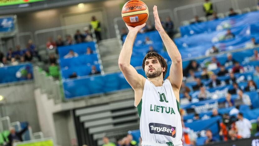 "Eurobasket": Lietuva - Italija