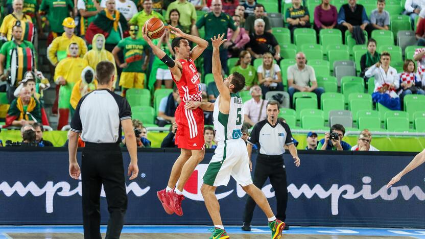 "Eurobasket": Lietuva - Kroatija