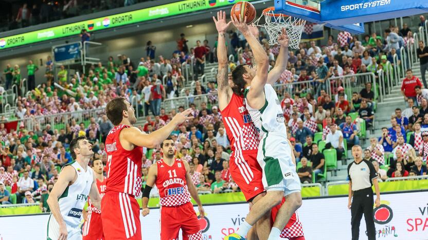 "Eurobasket": Lietuva - Kroatija