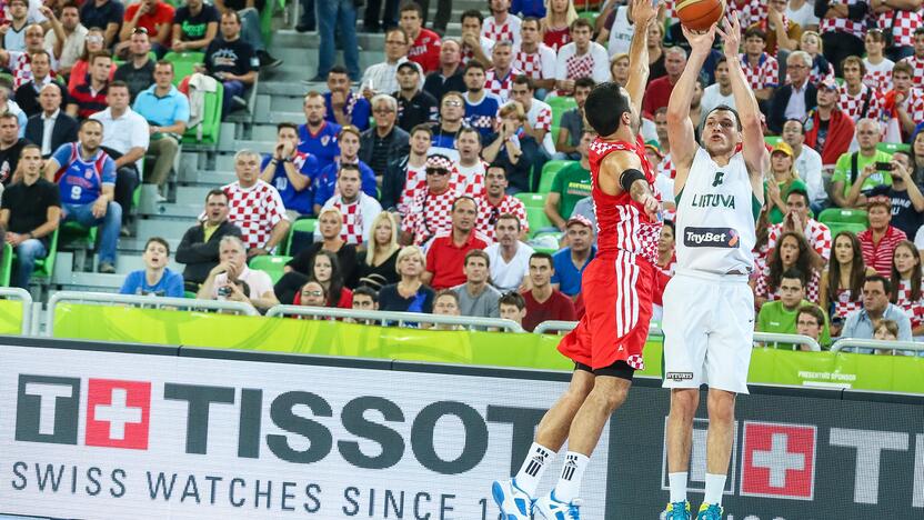 "Eurobasket": Lietuva - Kroatija