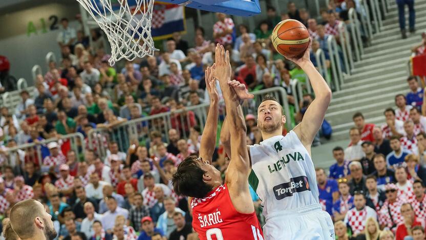 "Eurobasket": Lietuva - Kroatija