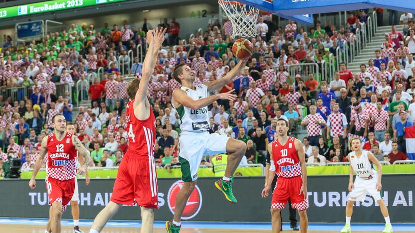 "Eurobasket": Lietuva - Kroatija