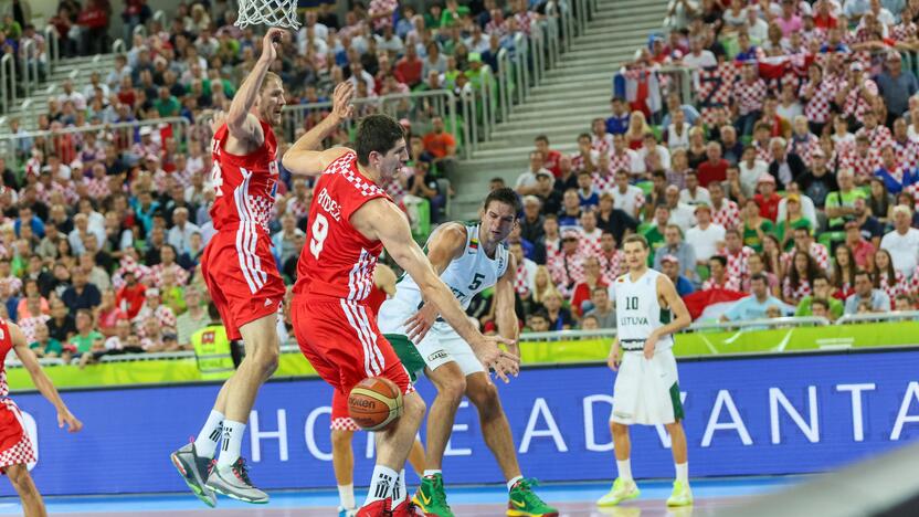 "Eurobasket": Lietuva - Kroatija