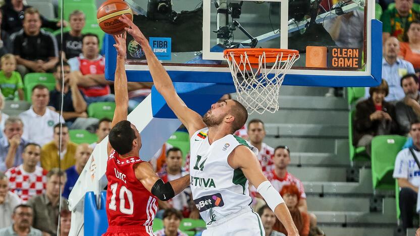 "Eurobasket": Lietuva - Kroatija