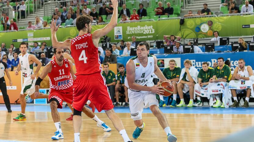 "Eurobasket": Lietuva - Kroatija