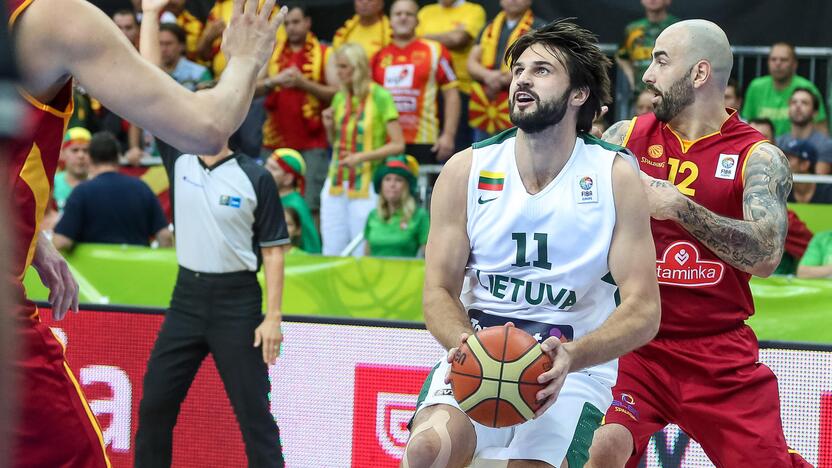 Eurobasket: Lietuva - Makedonija