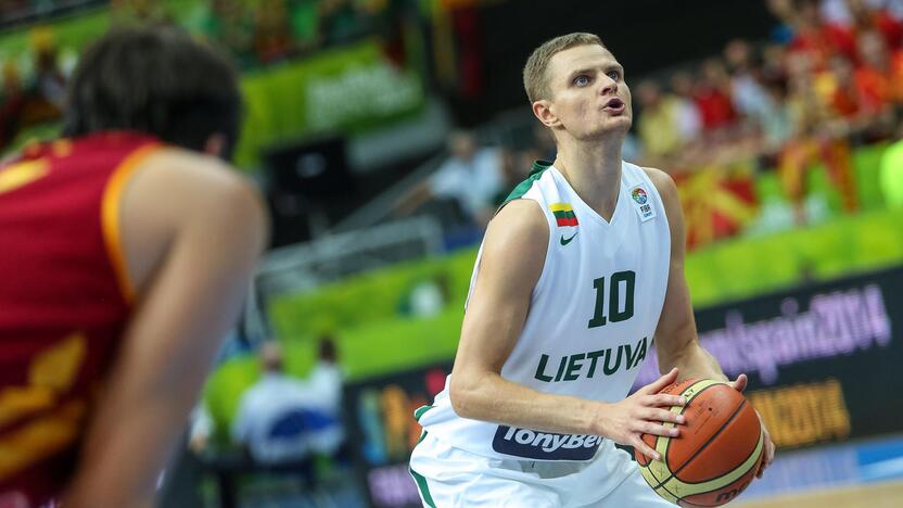 Eurobasket: Lietuva - Makedonija