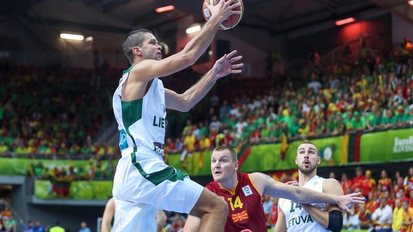 Eurobasket: Lietuva - Makedonija