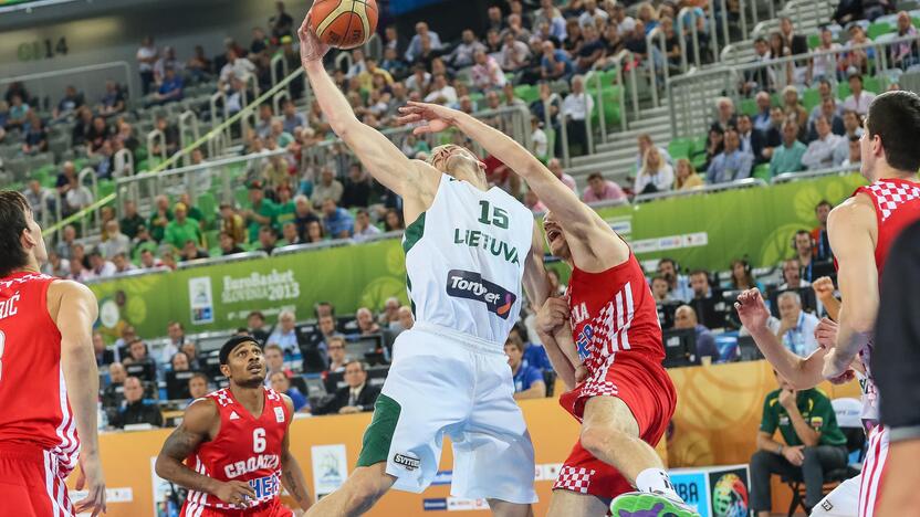 "Eurobasket": Lietuva - Kroatija