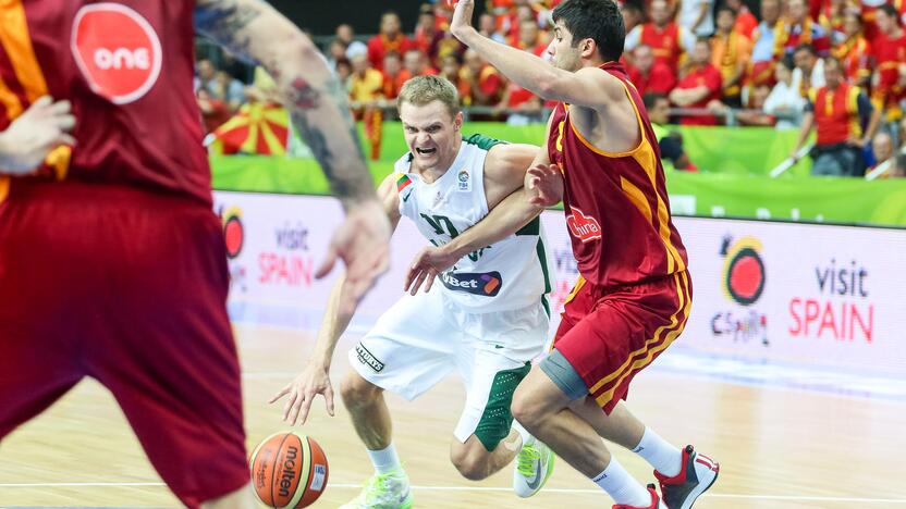 Eurobasket: Lietuva - Makedonija