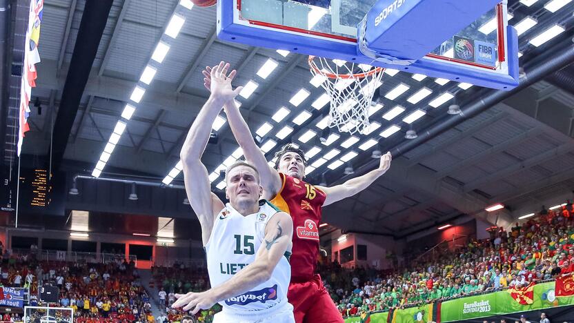 Eurobasket: Lietuva - Makedonija