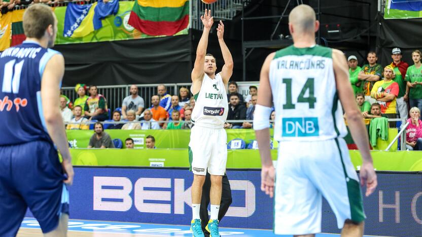 Eurobasket: Lietuva - Bosnija ir Hercogovina