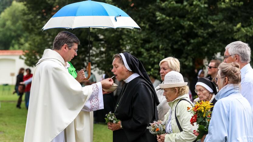 Žolinių šv. mišios Pažaislio vienuolyne