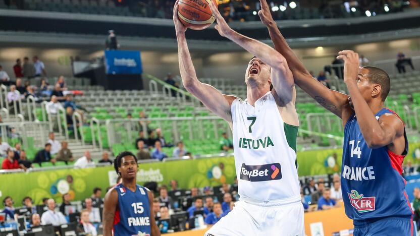 Eurobasket: Lietuva - Prancūzija