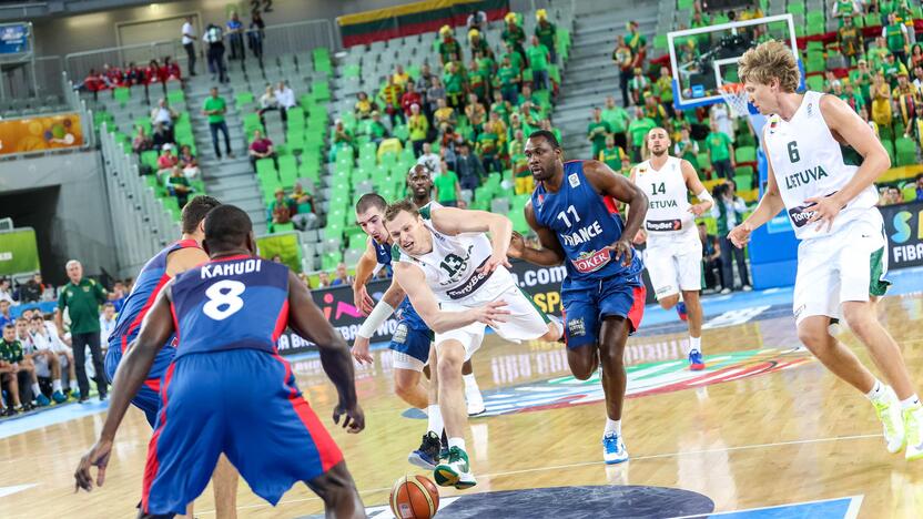 Eurobasket: Lietuva - Prancūzija