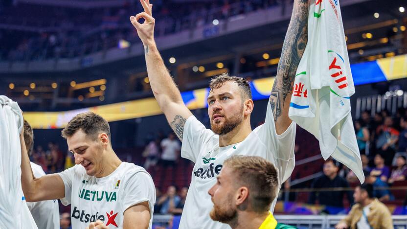 Pasaulio krepšinio čempionatas Filipinuose: Lietuva – Serbija