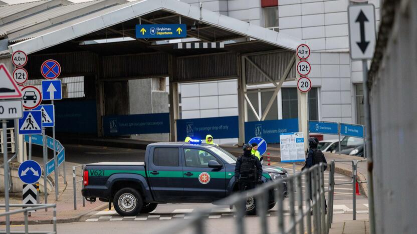 Pranešta apie bombas Vilniaus ir Kauno oro uostuose