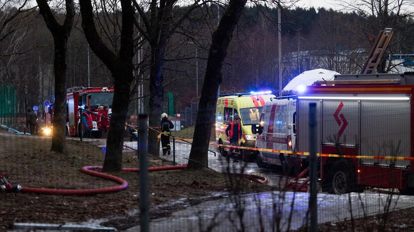 Keturis butus Viršuliškių daugiabutyje surijo liepsnos