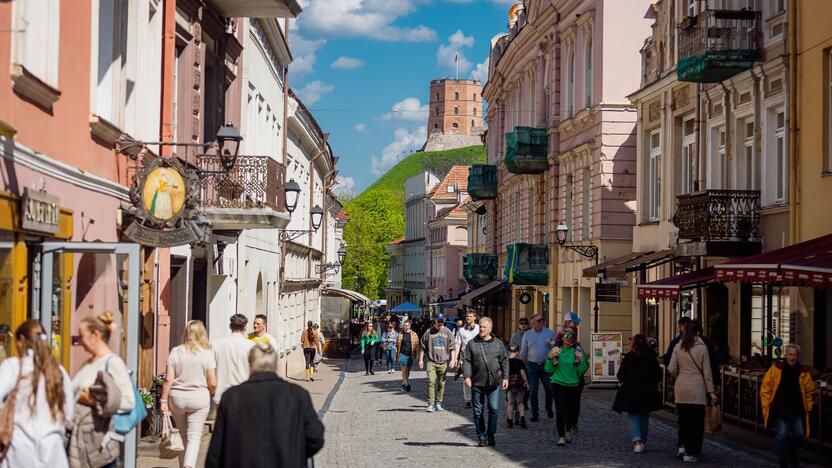 Vasariška šiluma Vilniuje