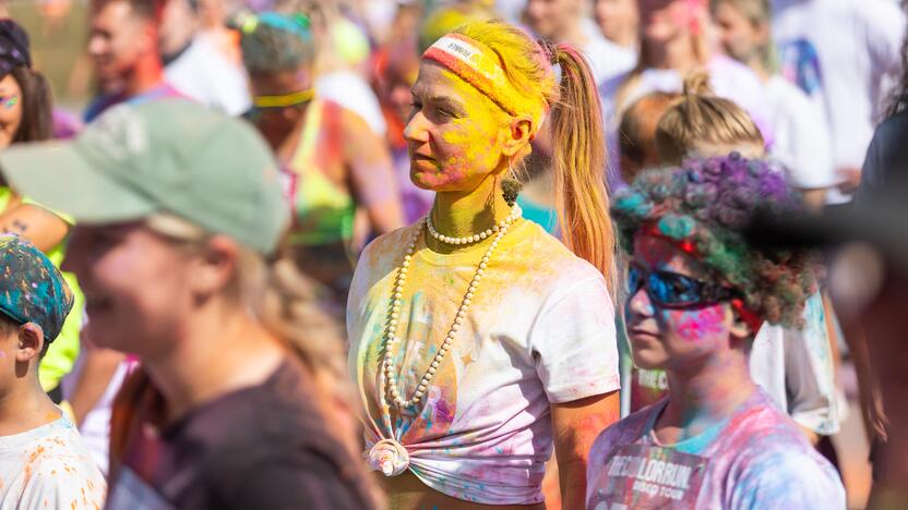 „The Color Run“ bėgimas Vingio parke