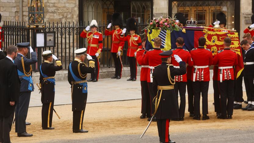 Karalienės Elizabeth II laidotuvių ceremonija