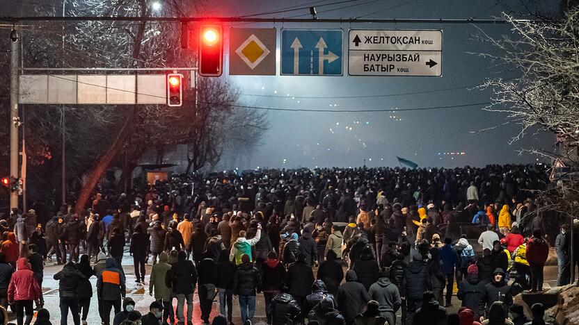 Kazachstane – protestai dėl energijos kainų kilimo